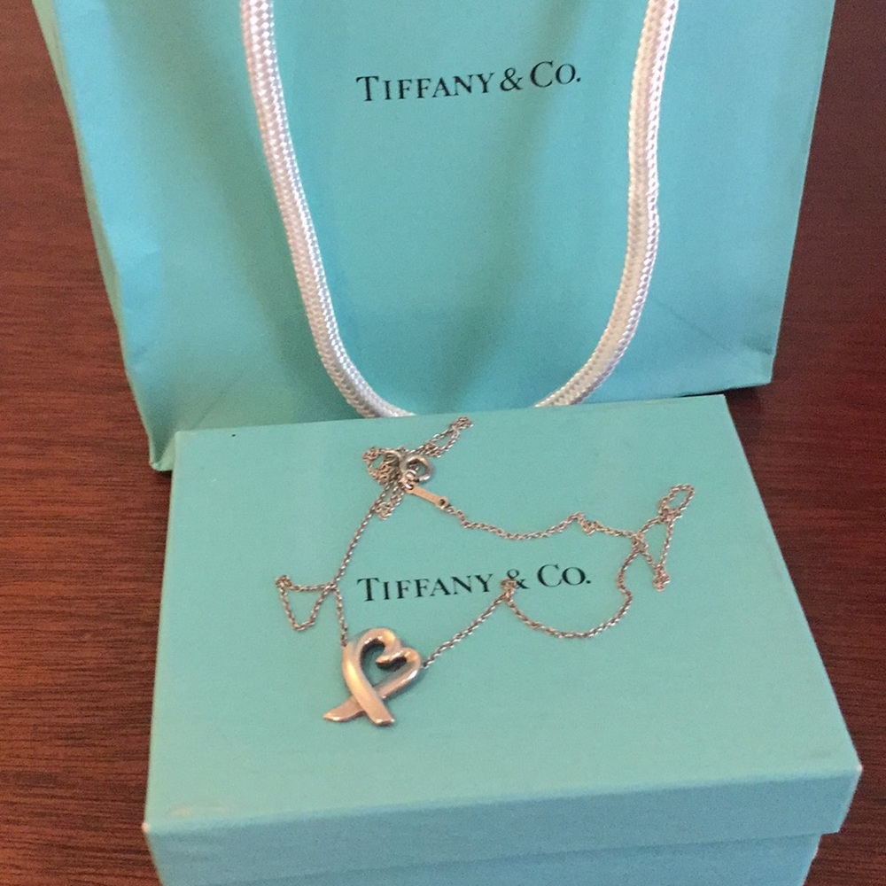 Paloma Picasso Loving Heart Tiffany Necklace
